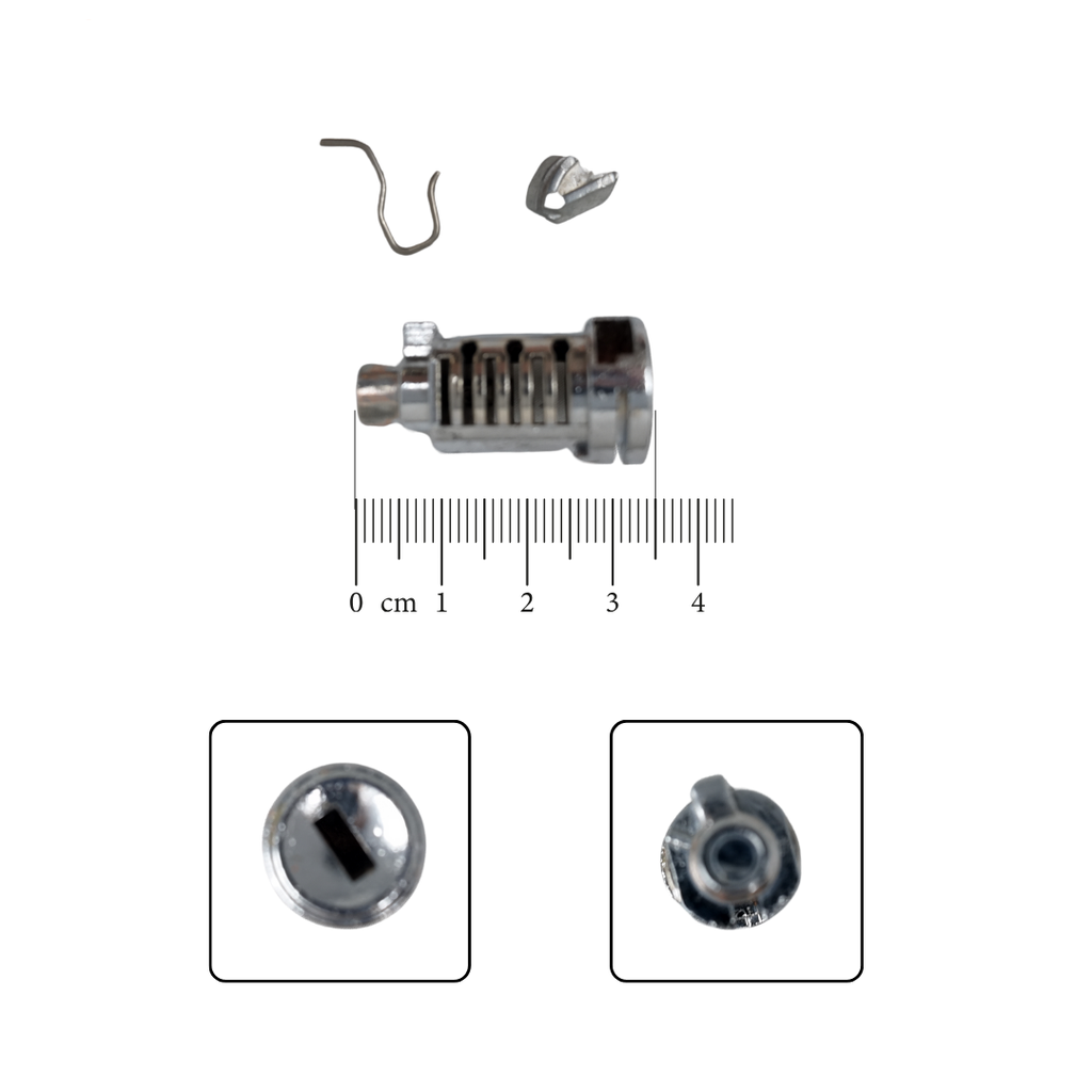 CERRADURA DE ARRANQUE PSA ANTIRROBO CON BLOQUEO DE DIRECCION PARA C2(02-12), C3 (03-11),  C3 PLURIEL (4162AH) PERFIL VA2 - DESMONTADA -