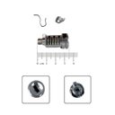 CERRADURA DE ARRANQUE PSA ANTIRROBO CON BLOQUEO DE DIRECCION PARA C2(02-12), C3 (03-11),  C3 PLURIEL (4162AH) PERFIL VA2 - DESMONTADA -