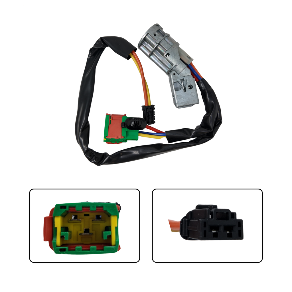 CERRADURA DE ARRANQUE PSA ANTIRROBO CON BLOQUEO DE DIRECCION PARA C2(02-12), C3 (03-11),  C3 PLURIEL (4162AH) PERFIL VA2 - DESMONTADA -