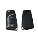 CARCASA MANDO PLEGABLE TOYOTA 2 BOTONES (TOY48) 
