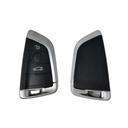 CARCASA NEGRA DE MANDO KEYLESS DE 3 BOTONES DE BMW SERIE F HU100R 