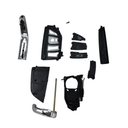 CARCASA NEGRA DE MANDO KEYLESS DE 3 BOTONES DE BMW SERIE F HU100R 