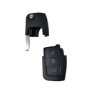 CARCASA MANDO COMPLETO PLEGABLE 3 BOTONES FOCUS CON ESPADIN HU101  