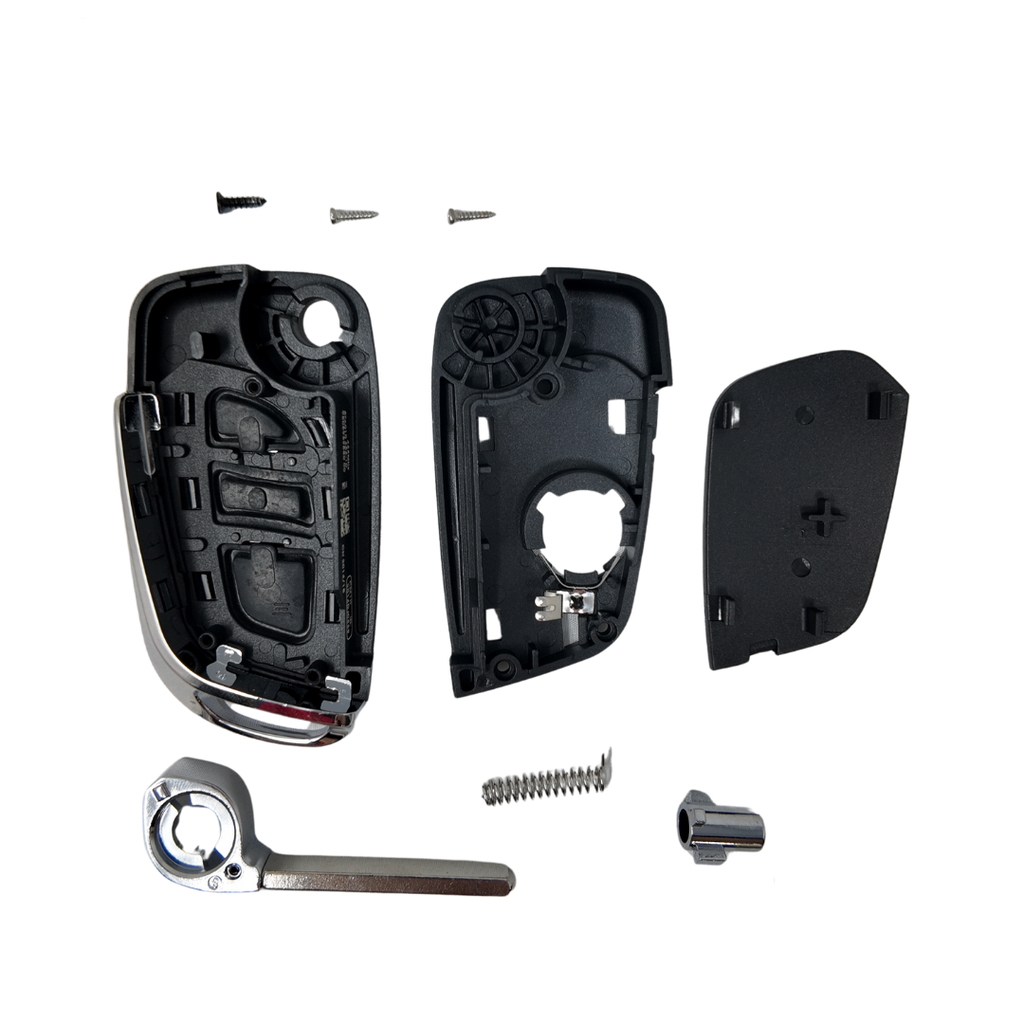 CARCASA PSA DE MANDO PLEGABLE 3 BOTONES VA2 (PILA EN CARCASA)