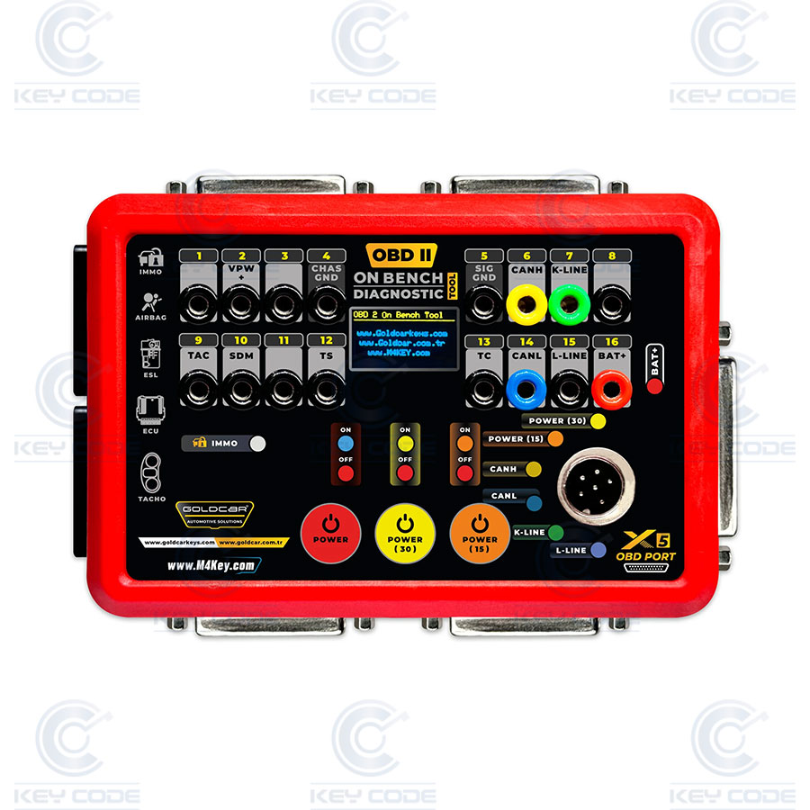 EQUIPO DE DIAGNOSTICO OBD II ON BENCH