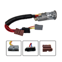 CERRADURA DE ARRANQUE DE PSA 306 (93-97) CON 3 CONECTORES NE72 (416299) DESMONTADO 