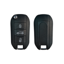 CARCASA MANDO PLEGABLE PEUGEOT, CITROEN, OPEL, FIAT Y TOYOTA (PARA CHIP ID4A) HU83 MALETERO 