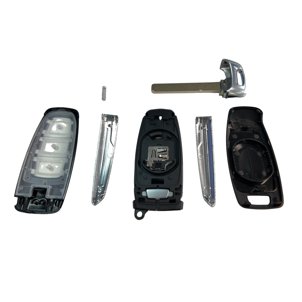 CARCASA MANDO AUDI KEYLESS 3 BOTONES HU162 