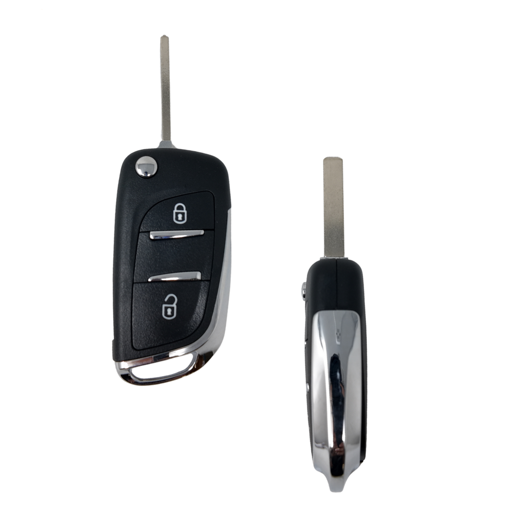 CARCASA PSA DE MANDO PLEGABLE 2 BOTONES VA2 (PILA EN CARCASA)