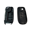CARCASA MANDO PLEGABLE RENAULT 3 BOTONES VA2 - PILA EN CIRCUITO