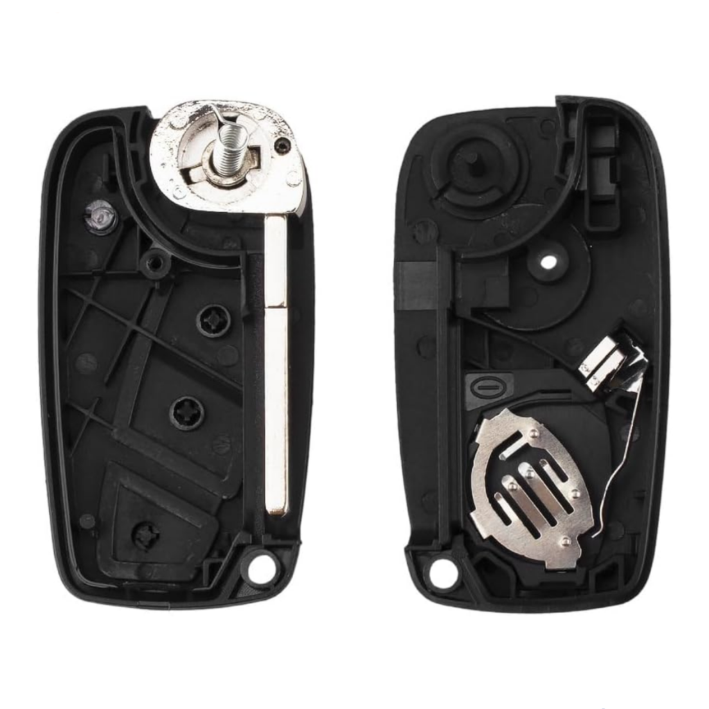 CARCASA PLEGABLE DE 3 BOTONES DE FORD KA SIP22 (PORTAPILAS LATERAL)