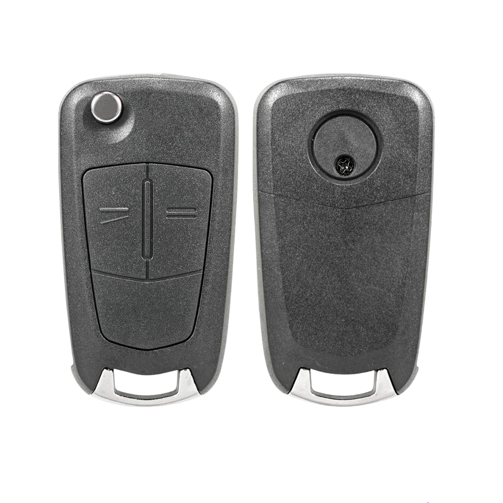 CARCASA MANDO ASTRA H/ZAFIRA PLEGABLE 2 BOTONES HU43 