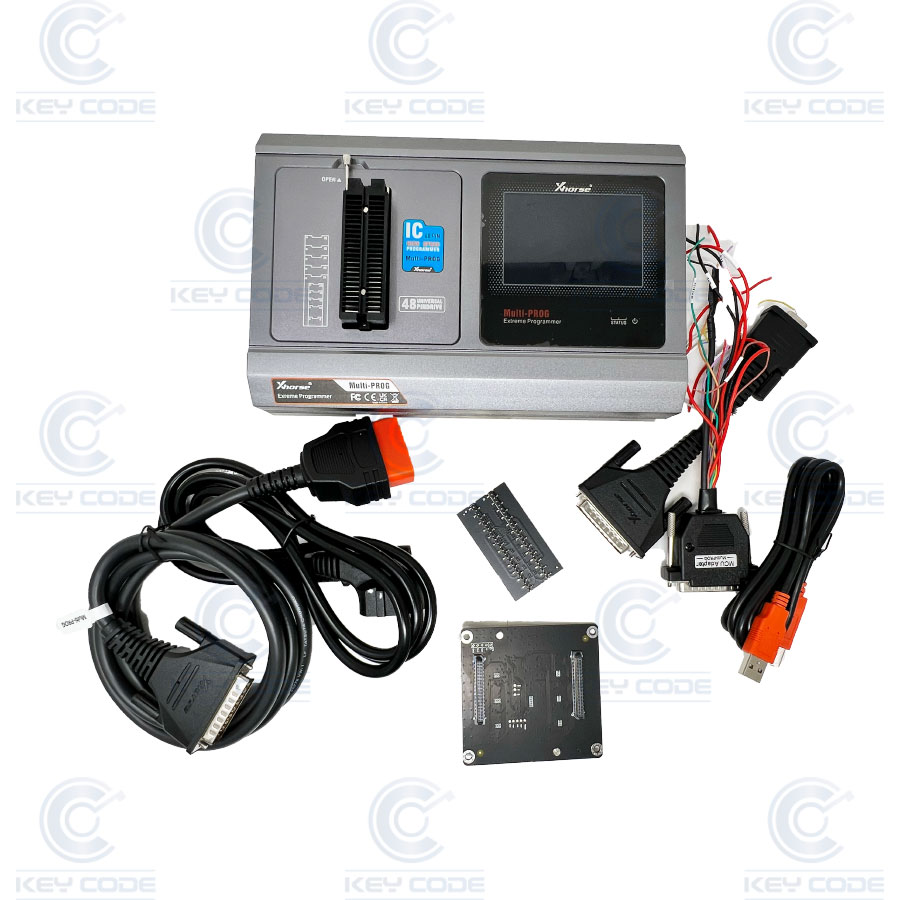 EQUIPO DE PROGRAMACION MULTI PROG DE XHORSE: PROGRAMACION ECU