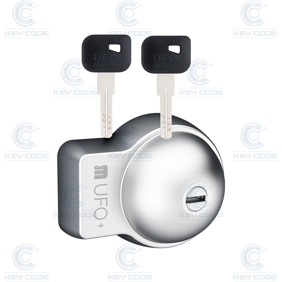 CERRADURA DE PUERTA UFO 3 SMART COMFORT PARA PUERTA TRASERA O BATIENTE (8090CT12GM) Ø 96 x h 50 mm (copia)