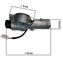 CERRADURA DE ARRANQUE NISSAN CABSTAR, NT500 (48700MB40A) NSN14 (INCLUYE 2 MANDOS) - ORIGINAL 