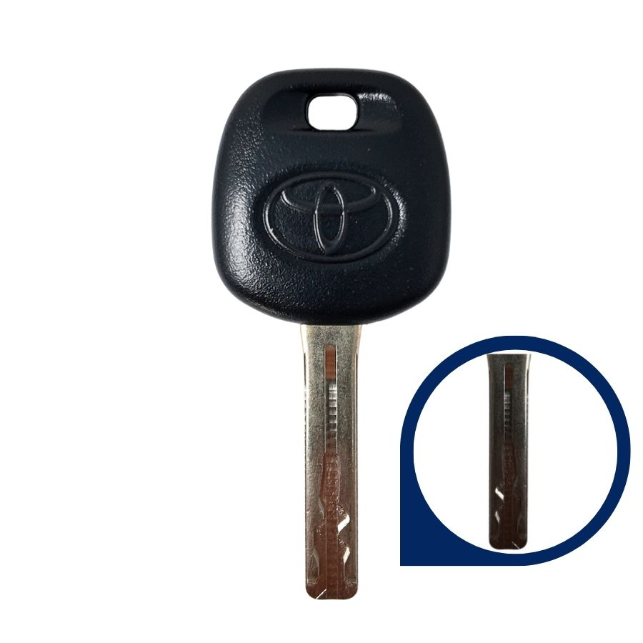 LLAVE CON TRANSPONDER TOYOTA YARIS (89785-K0050) TEXAS CRYPTO AES TOY48 - ORIGINAL 