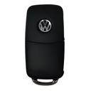 MANDO COMPLETO DE VOLKSWAGEN AMAROK Y TRANSPORTER DE 2 BOTONES (7E0959753AD, 7E0837202AD) ID48 - ORIGINAL 