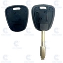 LLAVE PARA TRANSPONDER JAGUAR TIBBE - LLAVE DE 8 CORTES - CALIDAD PREMIUM - 
