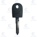 LLAVE REPOSICION PARA TRANSPONDER DUCATI NEGRA KW17 - CALIDAD PREMIUM - 
