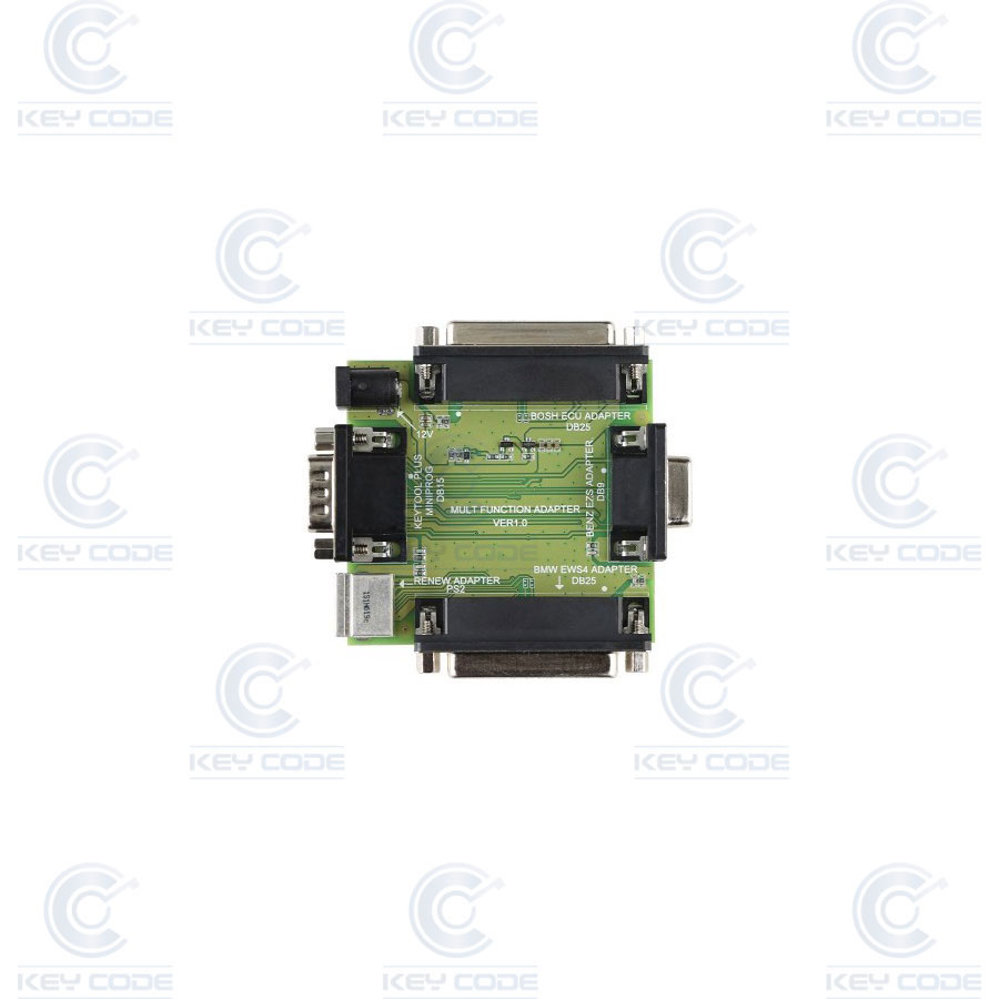 ADAPTADOR MULTI FUNCIÓN (BOSH ECU + MERCEDES EZS + EWS4 + RENEW) PARA VVDI PROG, VVDI MINI PROG Y VVDI KEYTOOL PLUS