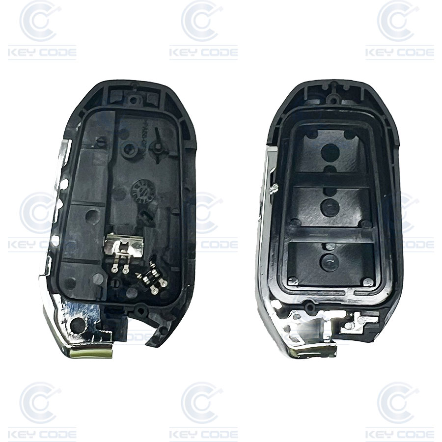 CARCASA MANDO 3 BOTONES PARA PSA VA2 (COMPATIBLE CON CIRCUITO ELECTRÓNICO XHORSE)
