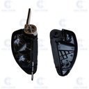 CARCASA MANDO ALFA ROMEO PLEGABLE 3 BOTONES
