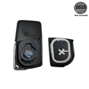 CARCASA MANDO PLEGABLE TOYOTA 2 BOTONES (TOY51)  