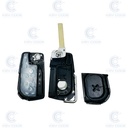 CARCASA MANDO PLEGABLE TOYOTA 2 BOTONES (TOY51)  