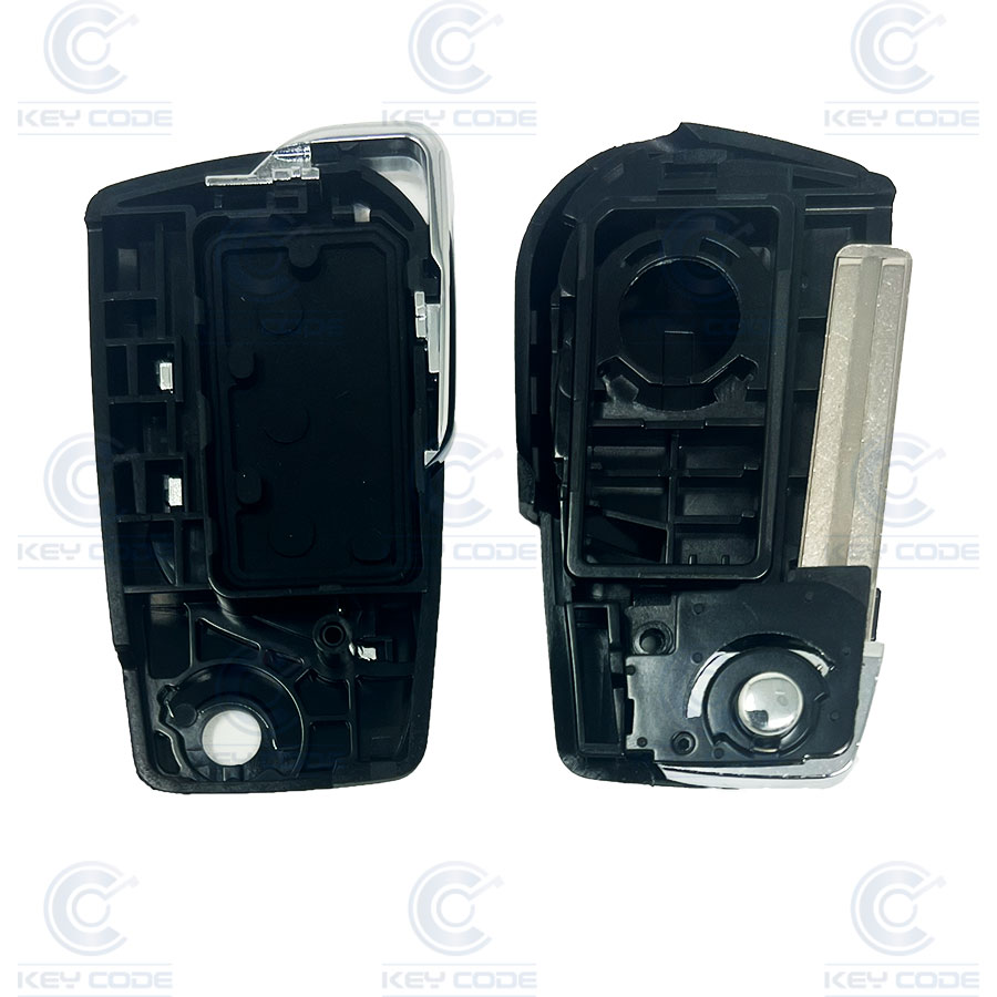CARCASA MANDO PLEGABLE TOYOTA 3 BOTONES (TOY48)
