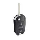 CARCASA MANDO PSA 508, 208 PLEGABLE 3 BOTONES HU83 (BOTÓN MALETERO)