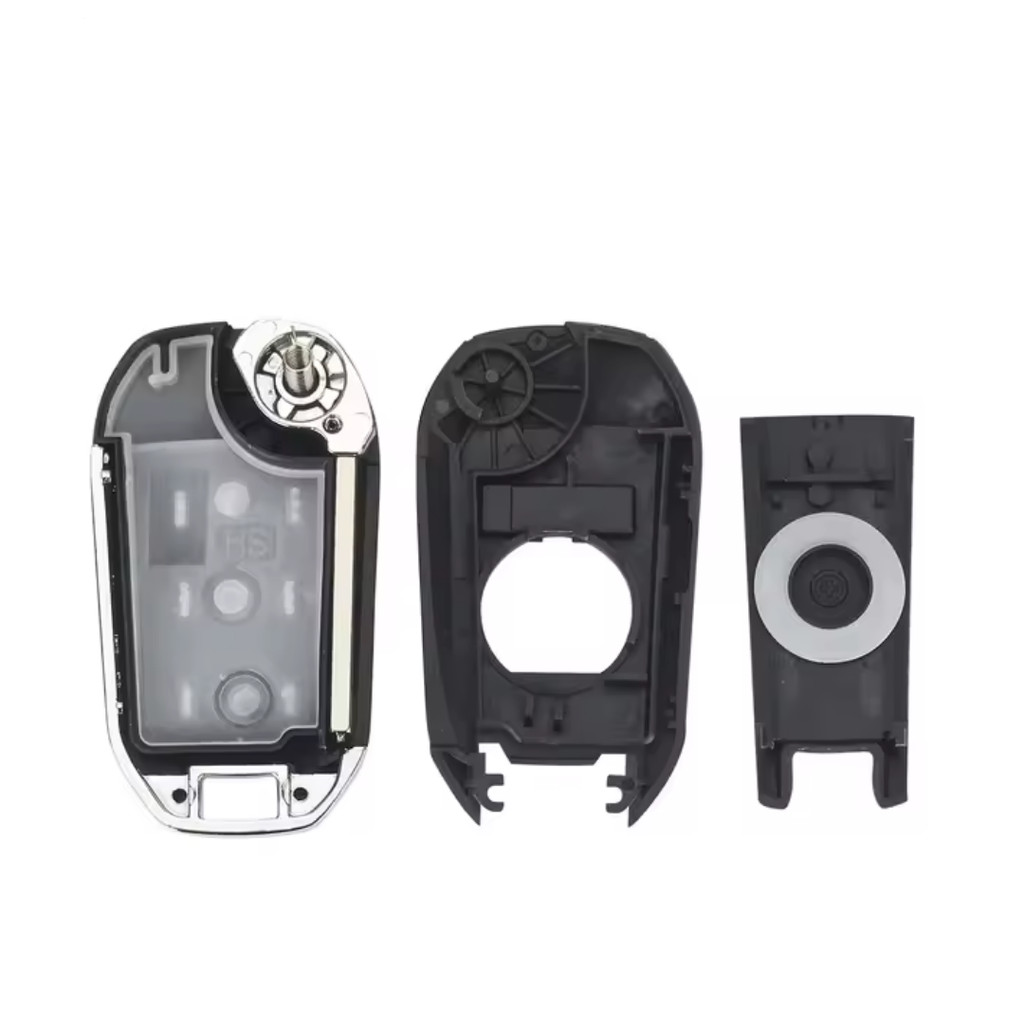 CARCASA MANDO PSA 508, 208 PLEGABLE 3 BOTONES HU83 (BOTÓN MALETERO)