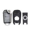 CARCASA MANDO PSA 508, 208 PLEGABLE 3 BOTONES HU83 (BOTÓN MALETERO)