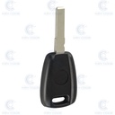 CARCASA MANDO REGATA FIAT PUNTO 1 BOTON SIP22 (COLOR NEGRO)