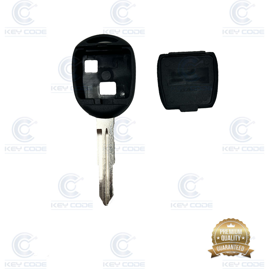 CARCASA MANDO TOYOTA 2 BOTONES TOY41R DURASHELL - CALIDAD PREMIUM