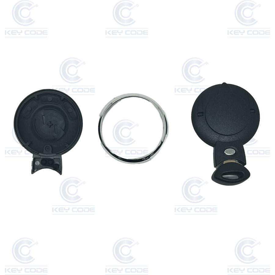 CARCASA MINI MODELO REDONDO KEYLESS 3 BOTONES 