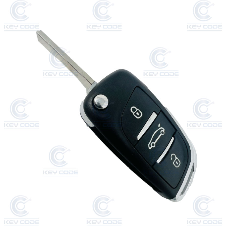 CARCASA PLEGABLE 3 BOTONES DS4 VA2 (PILA 2032)