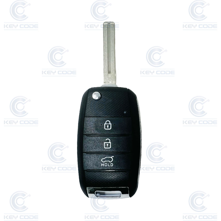 CARCASA PLEGABLE 3 BOTONES KIA/HYUNDAI SPORTAGE/CEED  MODERNOS