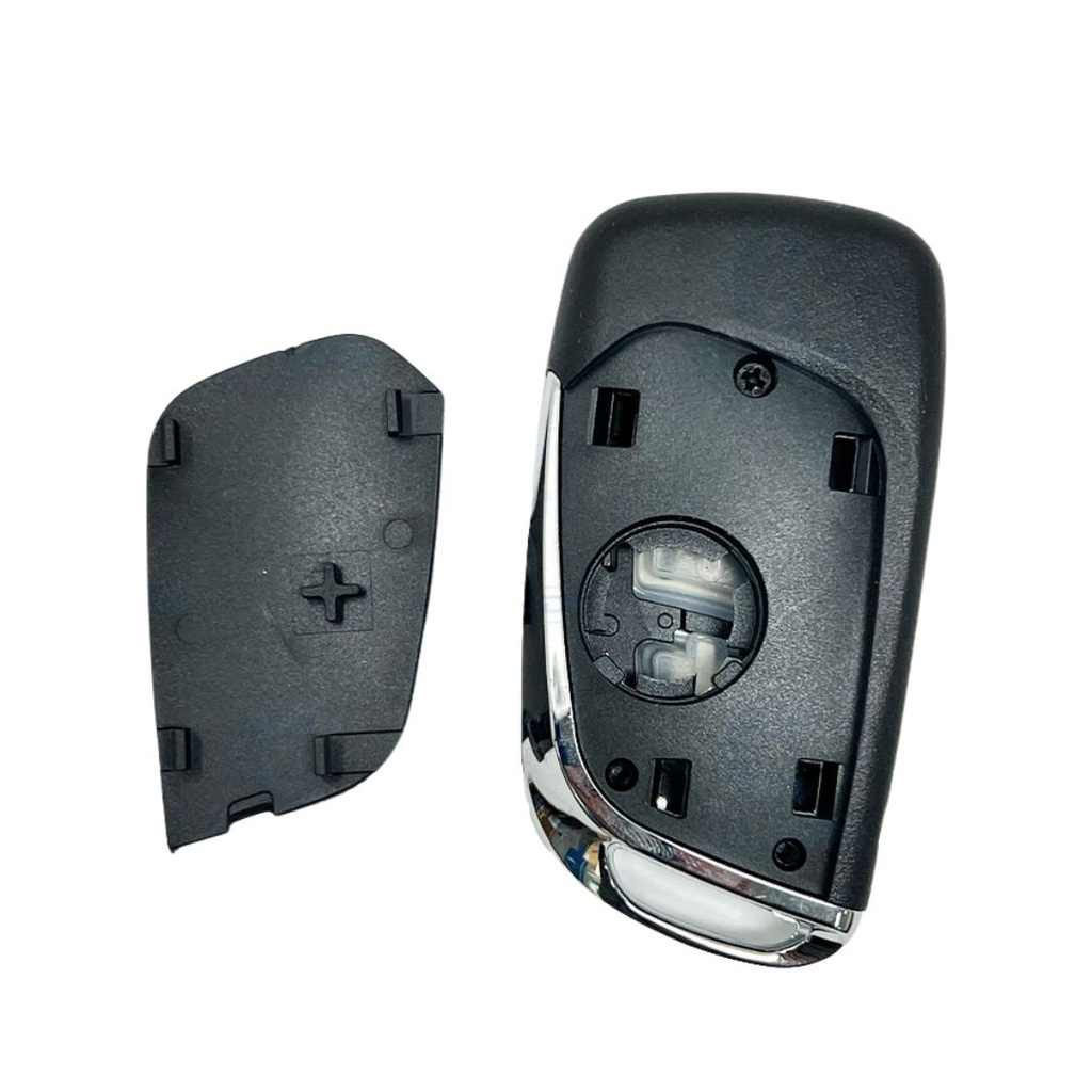 CARCASA PSA DE MANDO PLEGABLE 3 BOTONES HU83 (PILA EN CARCASA)