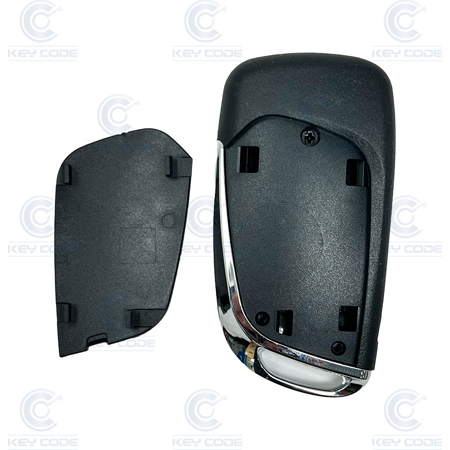 CARCASA PSA DE MANDO PLEGABLE 3 BOTONES HU83 (PILA EN CIRCUITO)
