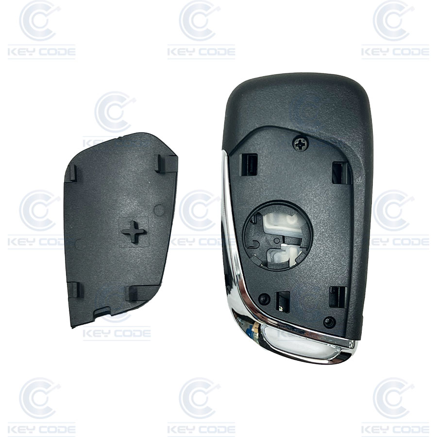 CARCASA PSA DE MANDO PLEGABLE 3 BOTONES VA2 (PILA EN CARCASA)