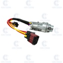 CERRADURA DE ARRANQUE PSA ANTIRROBO PARA 406 BREAK, COUPE, SEDAN, D9 (4162R7) PERFIL NE78 - DESMONTADA -