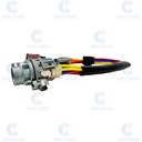 CERRADURA DE ARRANQUE PSA ANTIRROBO PARA 406 BREAK, COUPE, SEDAN, D9 (4162R7) PERFIL NE78 - DESMONTADA -