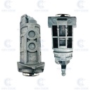 CERRADURA DE MALETERO DE VOLKSWAGEN CRAFTER BESTELWAGEN (107 827 737) HU66 - ORIGINAL -