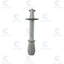 CERRADURA DE PUERTA VW DESMONTADA CADDY (2005-2007) (2K0837167, 2K0837168) CON LEVA LARGA HU66
