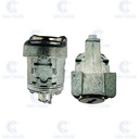 CERRADURA DE PUERTA VW DESMONTADA CADDY (2005-2007) (2K0837167, 2K0837168) CON LEVA LARGA HU66