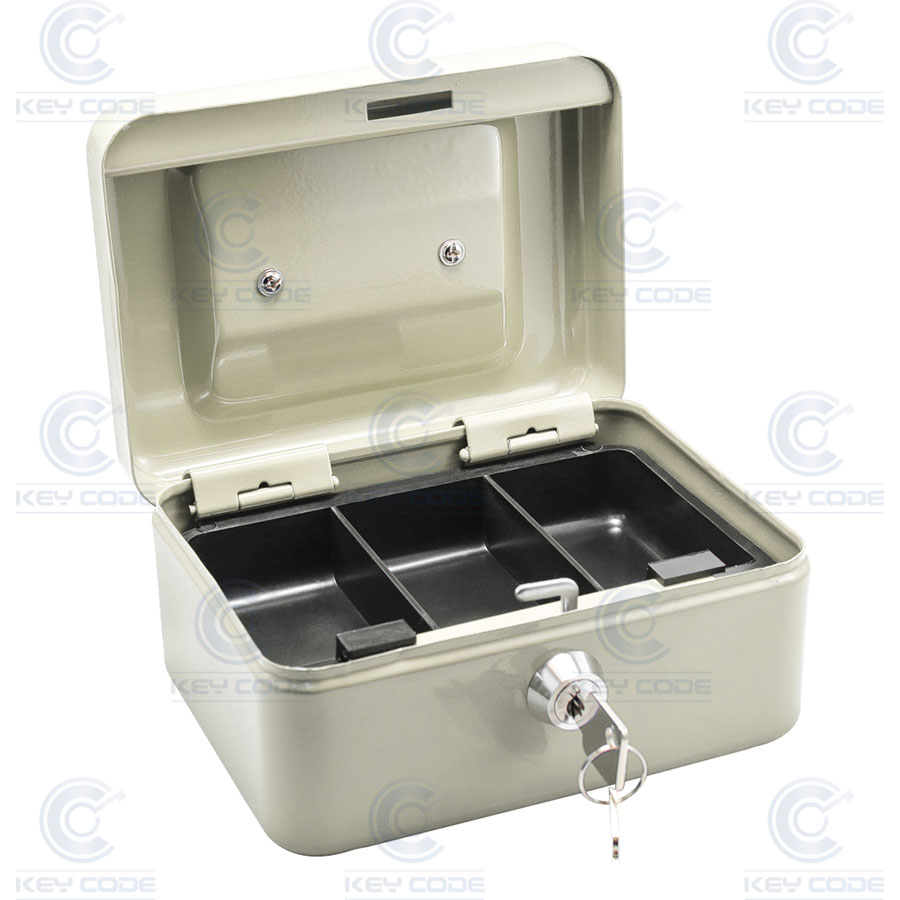 COFRE METALICO PORTATIL 76/1 - GRIS