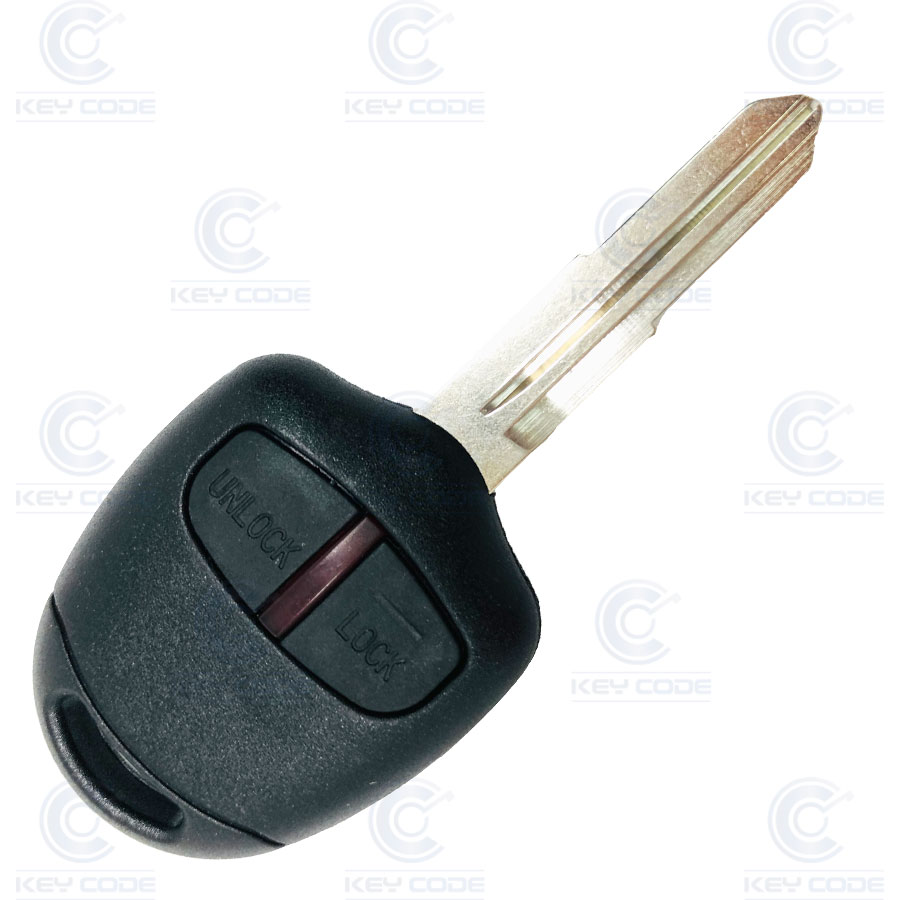 TELECOMMANDE FIXE AVEC 2 BOUTONS POUR MITSUBISHI OUTLANDER, ASX, LANCER (6370A159, 6370B403, MN141492) 433 Mhz - ORIGINALE