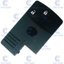 CARTE MAZDA DE 2 BOUTONS  SANS EBAUCHE (CCET9675RETC) 433 Mhz - ORIGINALE