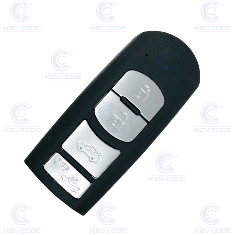 MANDO MAZDA 6 SEDAN KEYLESS DE 3+1 BOTONES ID49 (GSYE675RYA) 433 Mhz