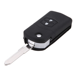 SILICONE CASE FOR 2-BUTTON MAZDA REMOTES - BLACK